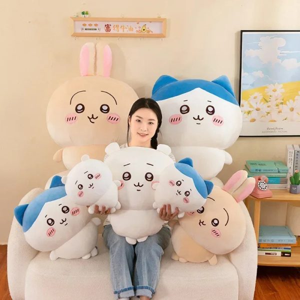 Chiikawa Usachi Plush Pillow Doll 60cm Kawaii Chiikawa Usachi Plush Pillow Doll 60cm Kawaii
