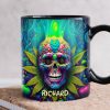 Chill Skull Mug Personalized Gifts For Stoners 04TODT100625 Chill Skull Mug Personalized Gifts For Stoners 04TODT100625