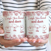 Chinoiserie Toile I Wish We Lived Closer - Personalized Mug Chinoiserie Toile I Wish We Lived Closer - Personalized Mug