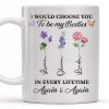 Choose You To Be My Besties, Flowers And Butterflies - Personalized Custom Coffee Mug - BST265_MG Choose You To Be My Besties, Flowers And Butterflies - Personalized Custom Coffee Mug - BST265_MG
