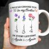 Choose You To Be My Besties, Flowers And Butterflies - Personalized Custom Coffee Mug - BST265_MG Choose You To Be My Besties, Flowers And Butterflies - Personalized Custom Coffee Mug - BST265_MG
