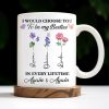 Choose You To Be My Besties, Flowers And Butterflies - Personalized Custom Coffee Mug - BST265_MG Choose You To Be My Besties, Flowers And Butterflies - Personalized Custom Coffee Mug - BST265_MG