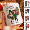 Christmas Best Friends Sisters Gifts Car Personalized Mug Christmas Best Friends Sisters Gifts Car Personalized Mug