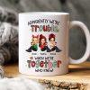 Christmas Besties Apparently We're Trouble When We're Together - Personalized Mug Christmas Besties Apparently We're Trouble When We're Together - Personalized Mug
