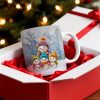 Christmas Blue Vibe Snowman Grandma Grandpa & Grandkids - Personalized Mug - Christmas Gift for Grandma Grandpa Christmas Blue Vibe Snowman Grandma Grandpa & Grandkids - Personalized Mug - Christmas Gift for Grandma Grandpa