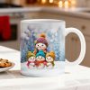 Christmas Blue Vibe Snowman Grandma Grandpa & Grandkids - Personalized Mug - Christmas Gift for Grandma Grandpa Christmas Blue Vibe Snowman Grandma Grandpa & Grandkids - Personalized Mug - Christmas Gift for Grandma Grandpa