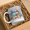 Christmas Blue Vibe Snowman Grandma Grandpa & Grandkids - Personalized Mug - Christmas Gift for Grandma Grandpa Christmas Blue Vibe Snowman Grandma Grandpa & Grandkids - Personalized Mug - Christmas Gift for Grandma Grandpa