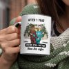 Christmas Couple After Years Hotter Than This Coffee - Gift For Couples - Personalized Accent Mug Christmas Couple After Years Hotter Than This Coffee - Gift For Couples - Personalized Accent Mug