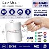 Christmas Crew Personalized Mug, Glitter Santa Hat Gift with Custom Name for Making Memories Christmas Crew Personalized Mug, Glitter Santa Hat Gift with Custom Name for Making Memories