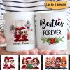 Christmas Doll Besties Checkered Pants Personalized Mug Christmas Doll Besties Checkered Pants Personalized Mug