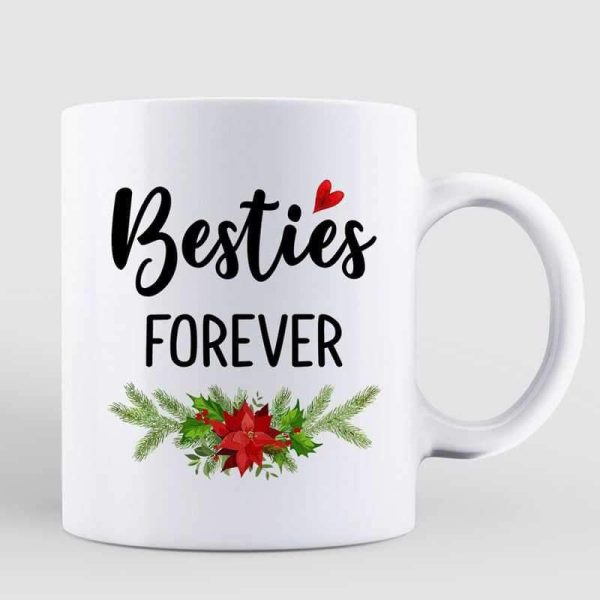 Christmas Doll Besties Checkered Pants Personalized Mug Christmas Doll Besties Checkered Pants Personalized Mug