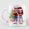 Christmas Doll Besties Personalized Mug Christmas Doll Besties Personalized Mug