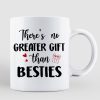 Christmas Doll Besties Sitting At Fireplace Personalized Mug Christmas Doll Besties Sitting At Fireplace Personalized Mug