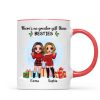 Christmas Doll Besties Standing No Greater Gift Than Besties Personalized Mug