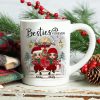 Christmas Doll Sitting Best Friends Sisters Front Porch Personalized Mug Christmas Doll Sitting Best Friends Sisters Front Porch Personalized Mug