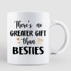 Christmas Fireplace Doll Besties Standing Personalized Mug Christmas Fireplace Doll Besties Standing Personalized Mug