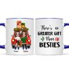 Christmas Gift Car Best Friends Sisters Personalized Mug Christmas Gift Car Best Friends Sisters Personalized Mug
