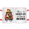 Christmas Gift Car Best Friends Sisters Personalized Mug Christmas Gift Car Best Friends Sisters Personalized Mug