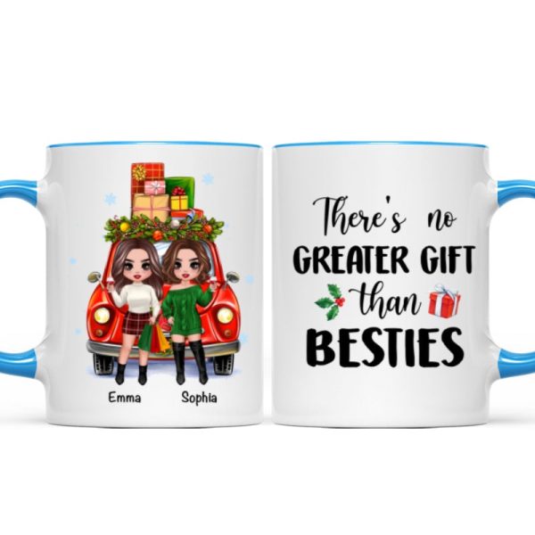 Christmas Gift Car Best Friends Sisters Personalized Mug Christmas Gift Car Best Friends Sisters Personalized Mug