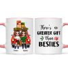 Christmas Gift Car Best Friends Sisters Personalized Mug Christmas Gift Car Best Friends Sisters Personalized Mug