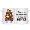 Christmas Gift Car Best Friends Sisters Personalized Mug Christmas Gift Car Best Friends Sisters Personalized Mug
