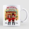 Christmas Gift Shop Best Friends Sisters Personalized Mug Christmas Gift Shop Best Friends Sisters Personalized Mug