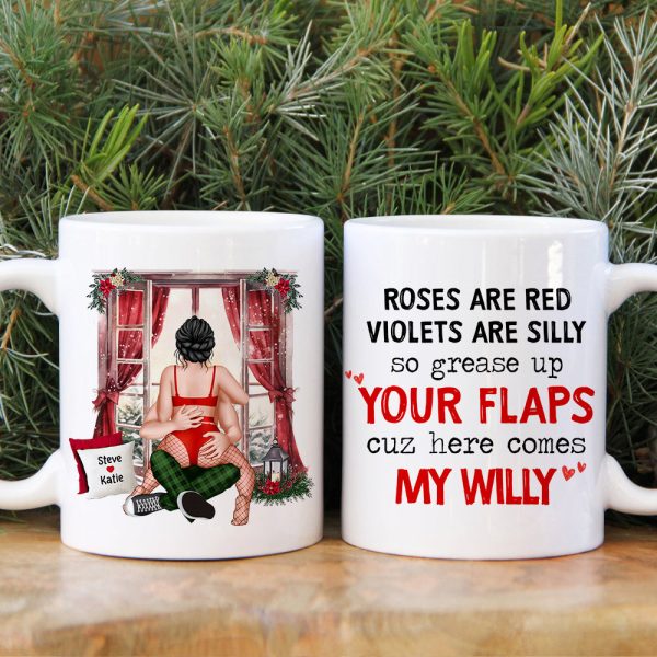 Christmas Gifts, Horny And Sexy All The Time, Personalized Mug, Funny Couple Christmas Gifts, Horny And Sexy All The Time, Personalized Mug, Funny Couple