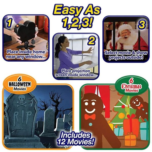Christmas Halloween Laser Projector Christmas Halloween Laser Projector