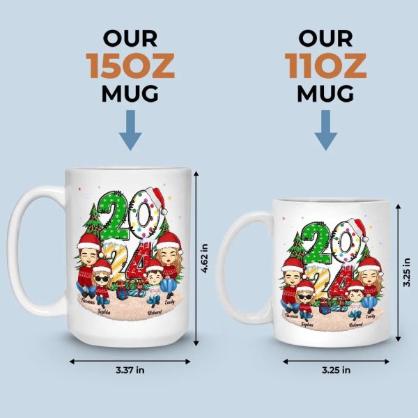 Christmas Joy Begins With Family - Family Personalized Custom Mug - Christmas Gift For Family Members Christmas Joy Begins With Family - Family Personalized Custom Mug - Christmas Gift For Family Members