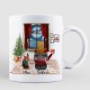 Christmas Life Is Better With A Dog In House Personalized Coffee Mug Christmas Life Is Better With A Dog In House Personalized Coffee Mug