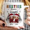Christmas Outline Background Doll Besties Personalized Mug Christmas Outline Background Doll Besties Personalized Mug