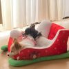 Christmas Sleigh Pet Bed Christmas Sleigh Pet Bed