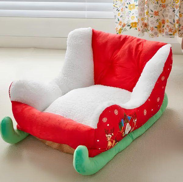 Christmas Sleigh Pet Bed Christmas Sleigh Pet Bed