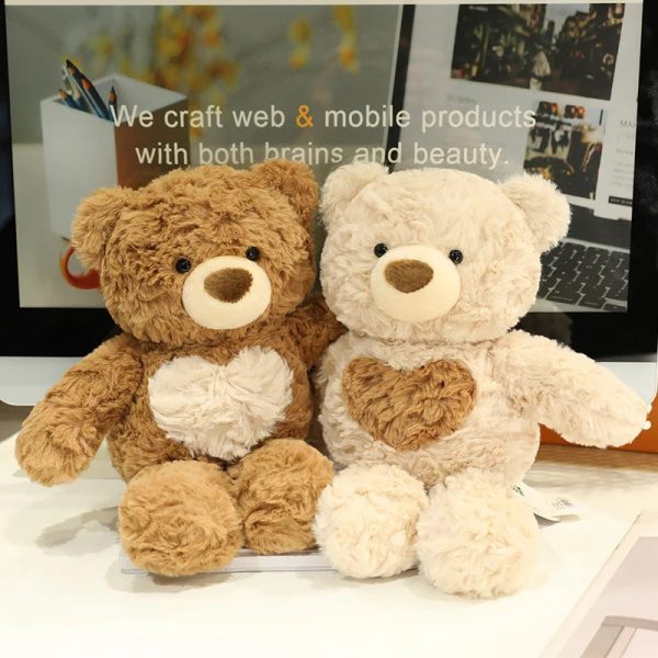 Christmas Teddy Bear Plush Toy Cute Stuffed Gift 28cm Christmas Teddy Bear Plush Toy Cute Stuffed Gift 28cm