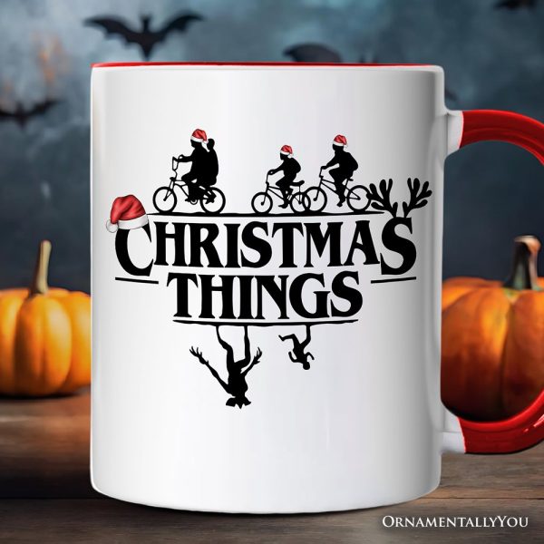 Christmas Things Retro Personalized Mug, Handmade Soft Holiday Gift with Custom Name Christmas Things Retro Personalized Mug, Handmade Soft Holiday Gift with Custom Name