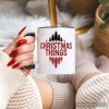 Christmas Things Retro Pop Classic Personalized Mug, Holiday Tee Gift with Custom Name Christmas Things Retro Pop Classic Personalized Mug, Holiday Tee Gift with Custom Name