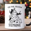 Christmas Tree Killer Cats Personalized Mug, Tis the Season Funny Holiday Gift with Custom Name Christmas Tree Killer Cats Personalized Mug, Tis the Season Funny Holiday Gift with Custom Name