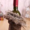 Christmas Wine Bottle Cover Christmas Wine Bottle Cover