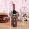 Christmas Wine Bottle Cover Christmas Wine Bottle Cover
