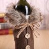 Christmas Wine Bottle Cover Christmas Wine Bottle Cover