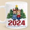 Christmas With My Family Is My Happy Place - Family Personalized Custom Mug - Christmas Gift For Family Members Christmas With My Family Is My Happy Place - Family Personalized Custom Mug - Christmas Gift For Family Members