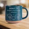 Christmas Would Be Boring Without Me Dog Personalized Engraved Pottery Mug HA75 891580 Christmas Would Be Boring Without Me Dog Personalized Engraved Pottery Mug HA75 891580