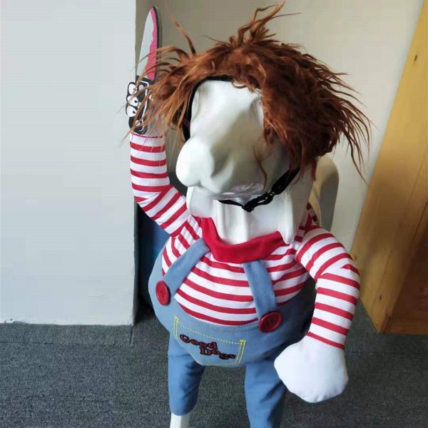 Chucky Halloween Dog Costume Chucky Halloween Dog Costume