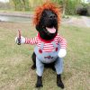 Chucky Halloween Dog Costume Chucky Halloween Dog Costume