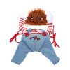 Chucky Halloween Dog Costume Chucky Halloween Dog Costume