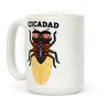 CicaDad Dad Cicada Coffee Mug CicaDad Dad Cicada Coffee Mug