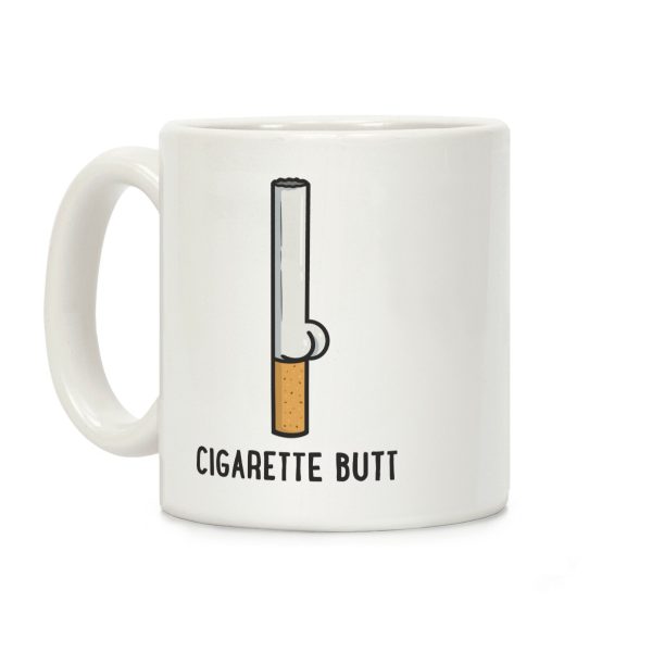 Cigarette Butt Coffee Mug Cigarette Butt Coffee Mug