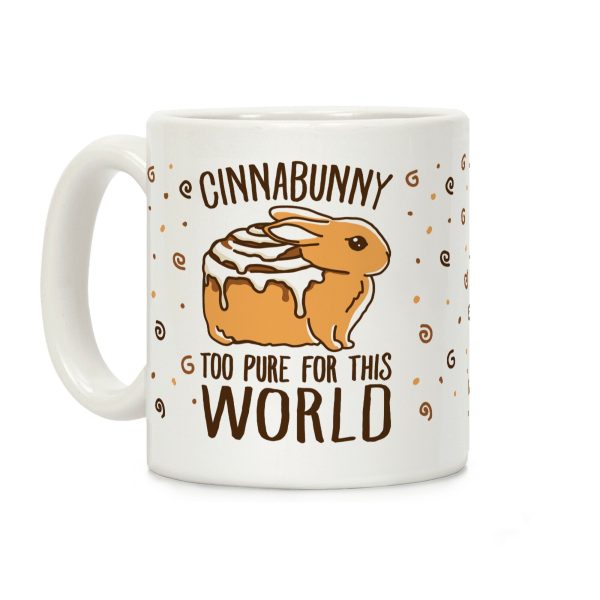 Cinnabunny Too Pure For This World Coffee Mug Cinnabunny Too Pure For This World Coffee Mug