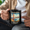 Classic California State Golden Gate Bridge Personalized Mug, San Francisco Bay Gift and Coastal Landmark Souvenir with Custom Name Classic California State Golden Gate Bridge Personalized Mug, San Francisco Bay Gift and Coastal Landmark Souvenir with Custom Name