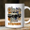 Classic Dad Personalized Mug, Retro Truck Gift for Fathers with Custom Name Classic Dad Personalized Mug, Retro Truck Gift for Fathers with Custom Name